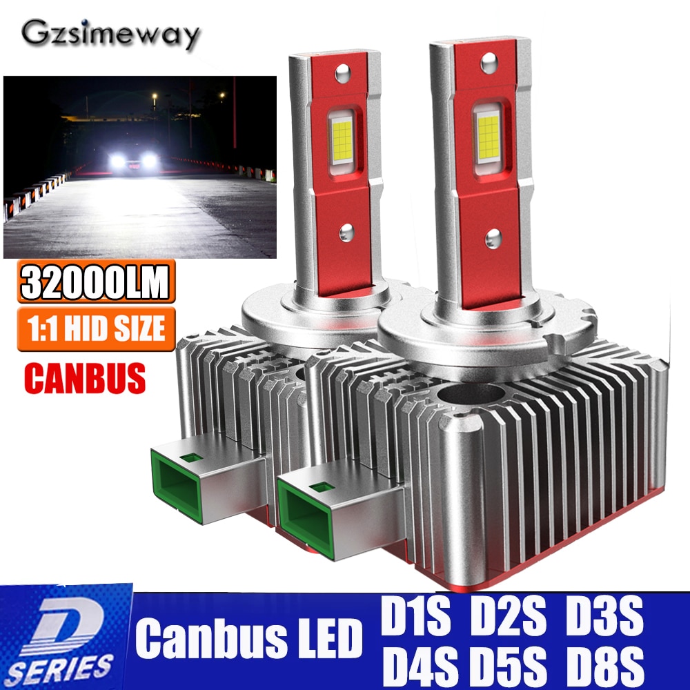 D3S D1S LED  Canbus 32000LM 70W, ü  H..